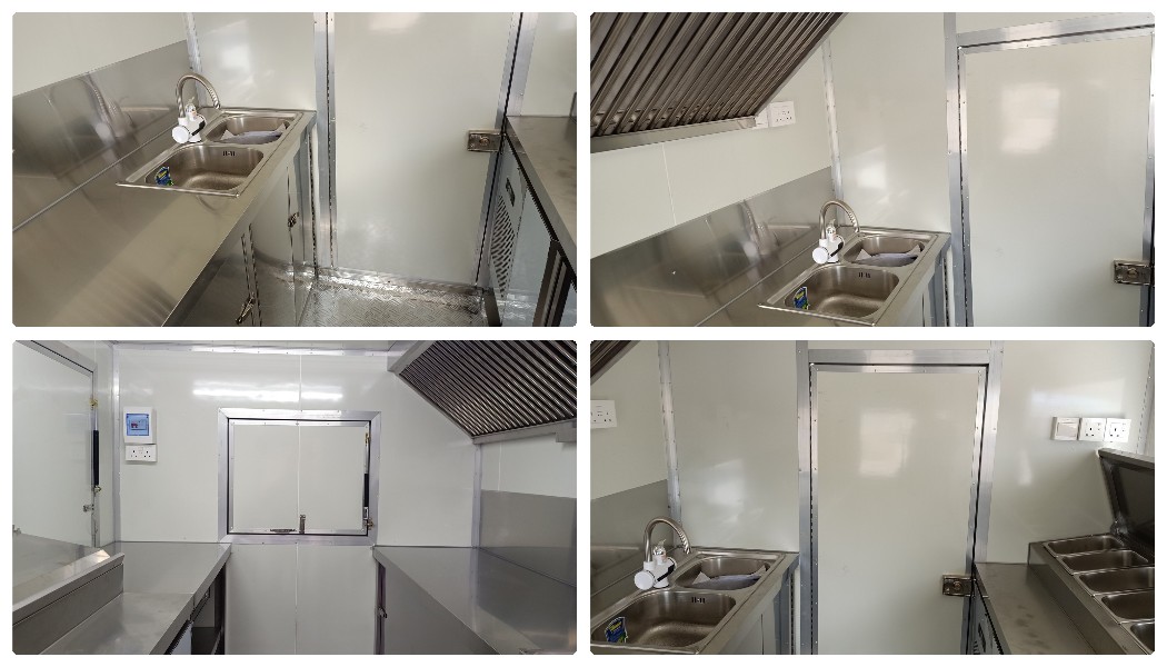 the layout of the pizza catering trailer for sale uk